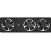 Lanberg Vertical Ventilation Panel 19" 3U for Rack three Fans 230V | AK-1506-B | Black