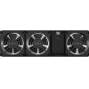 Lanberg Vertical Ventilation Panel 19" 3U for Rack three Fans 230V | AK-1506-B | Black