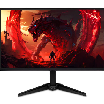 Acer Nitro QG241Y P6 monitors 60 cm 23.8'' FHD ZeroFrame IPS 144 Hz 16:9 1 ms (VRB) 250 nits HDMI DP FreeSync EU MPRII melns ar barošanas kabeli x1 | Acer