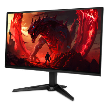 Acer Nitro QG241Y P6 monitors 60 cm 23.8'' FHD ZeroFrame IPS 144 Hz 16:9 1 ms (VRB) 250 nits HDMI DP FreeSync EU MPRII melns ar barošanas kabeli x1 | Acer