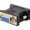 Gembird | Video adapter, DVI to 15 pin D-Sub (DB-15) | A-DVI-VGA-BK