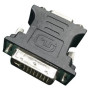 Gembird | Video adapter, DVI to 15 pin D-Sub (DB-15) | A-DVI-VGA-BK