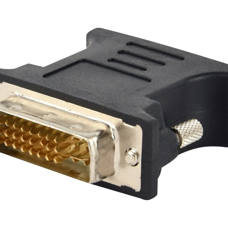 Gembird | Video adapter, DVI to 15 pin D-Sub (DB-15) | A-DVI-VGA-BK