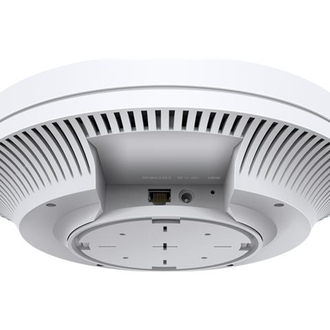 TP-LINK | AX5400 griestu stiprināms WiFi 6 piekļuves punkts | EAP670 | 802.11ax | 2,4 + 5 GHz | 574 + 4804 Mbit/s | Ethernet LAN (RJ-45) porti 1 | MU-MIMO Jā | PoE in