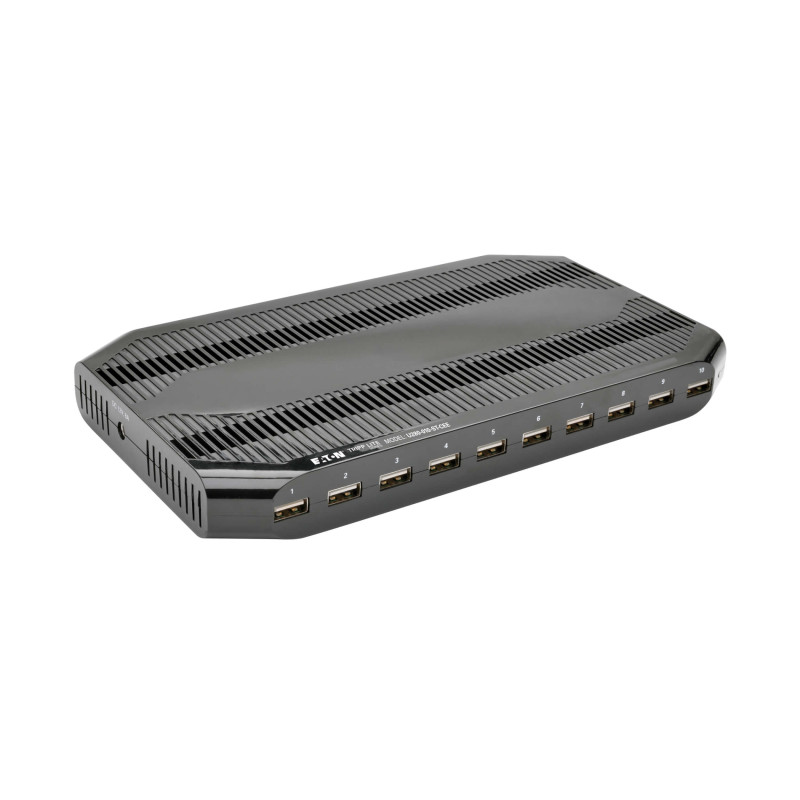 Tripp Lite | 10 portu USB uzlādes stacija ar regulējamu uzglabāšanu | U280-010-ST-CEE