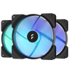 Fractal Design | Aspect 14 RGB PWM 3-pack | Melns rāmis | N/A