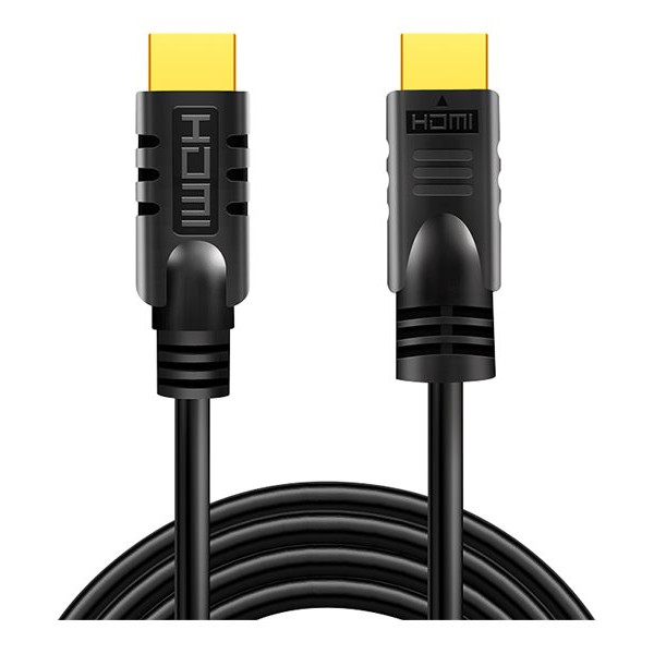 Logilink CHA0025 HDMI kabelis, aktīvs, spraudnis/spraudnis (M/M), 25 m, melns | Logilink | CHA0025 HDMI kabelis, aktīvs, spraudnis/spraudnis (M/M) | HDMI uz HDMI | 25 m