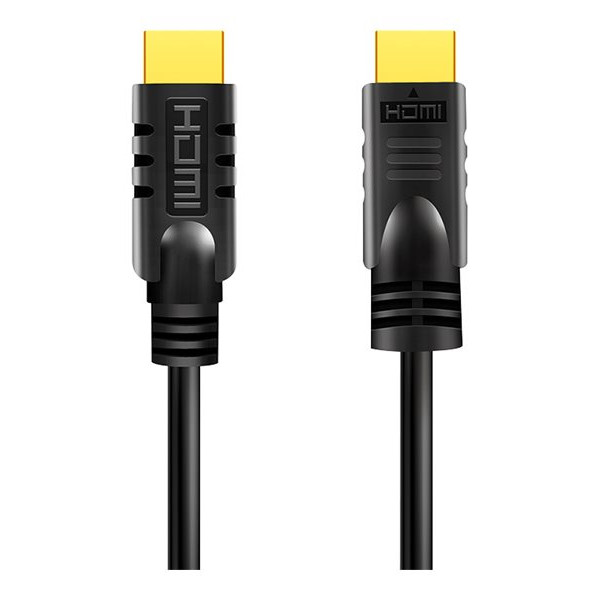 Logilink CHA0025 HDMI kabelis, aktīvs, spraudnis/spraudnis (M/M), 25 m, melns | Logilink | CHA0025 HDMI kabelis, aktīvs, spraudnis/spraudnis (M/M) | HDMI uz HDMI | 25 m