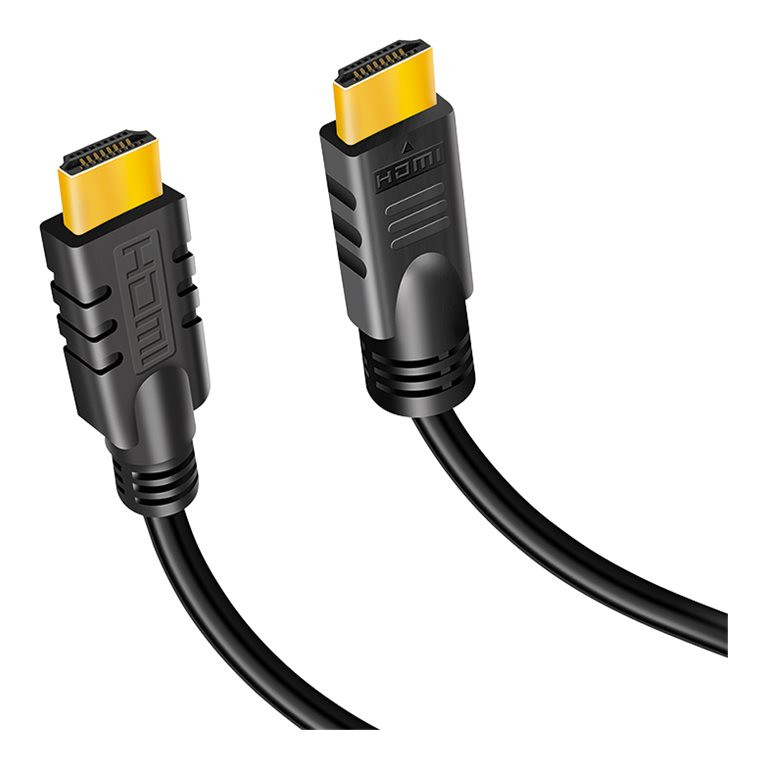 Logilink CHA0025 HDMI kabelis, aktīvs, spraudnis/spraudnis (M/M), 25 m, melns | Logilink | CHA0025 HDMI kabelis, aktīvs, spraudnis/spraudnis (M/M) | HDMI uz HDMI | 25 m