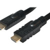 Logilink CHA0025 HDMI kabelis, aktīvs, spraudnis/spraudnis (M/M), 25 m, melns | Logilink | CHA0025 HDMI kabelis, aktīvs, spraudnis/spraudnis (M/M) | HDMI uz HDMI | 25 m