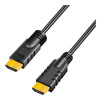 Logilink CHA0025 HDMI kabelis, aktīvs, spraudnis/spraudnis (M/M), 25 m, melns | Logilink | CHA0025 HDMI kabelis, aktīvs, spraudnis/spraudnis (M/M) | HDMI uz HDMI | 25 m
