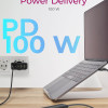 Raidsonic | 4 portu USB 3.2 Gen 2 centrmezgls ar Power Delivery | IB-HUB1437-CPD