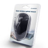 Gembird | Silent Wireless Optical Mouse | MUSW-4BS-01 | Optical mouse | USB | Black