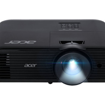Acer | X1228I | XGA (1024x768) | 4800 ANSI lūmeni | Melns
