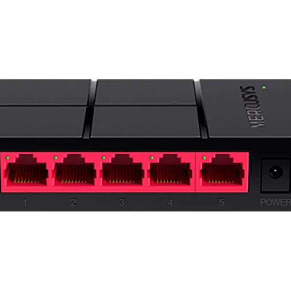 Mercusys | Switch | MS105G | Unmanaged | Desktop | Power supply type External