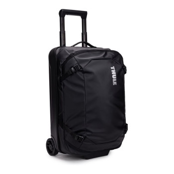 Thule | 55 cm ratiņsomu kofera kategorija Carry-on Wheeled Duffel Suitcase | Chasm | Ceļojuma koferis | Ūdensizturīgs | Melna