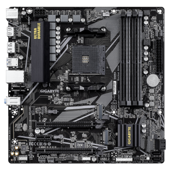Gigabyte B550M DS3H R2 | Procesoru ģimene AMD | Procesoru ligzda AM4 | DDR4 DIMM | Atbalstītie cietā diska interfeisi SATA, M.2 | SATA konektoru skaits 4