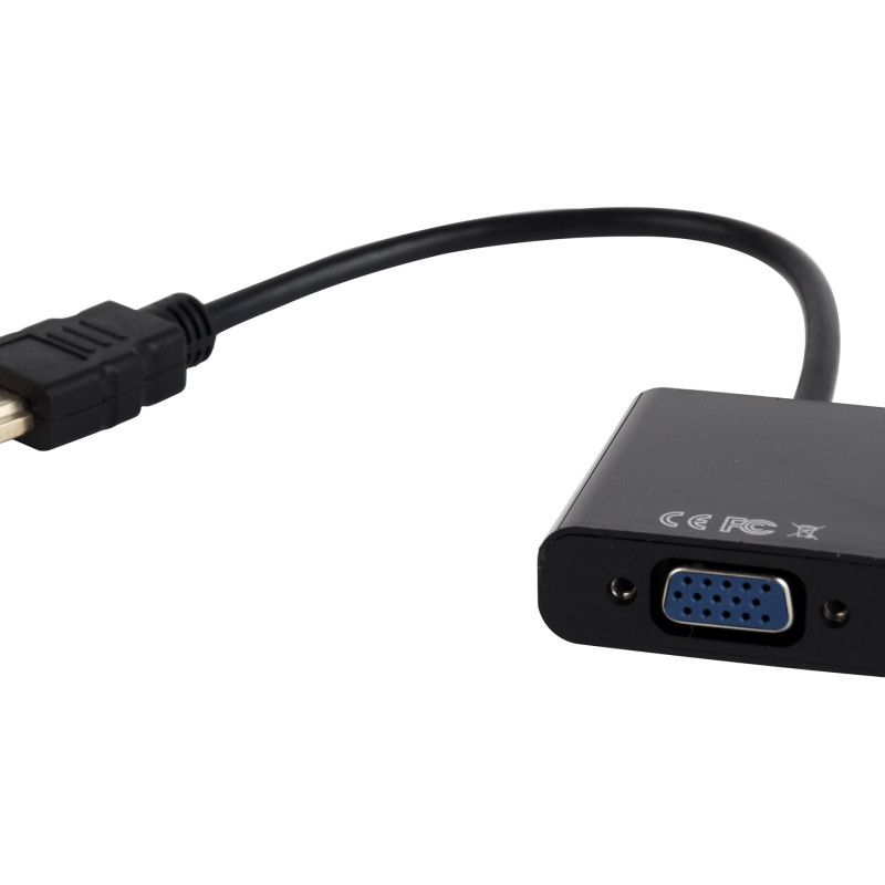 Cablexpert | HDMI uz VGA un audio adaptera kabelis