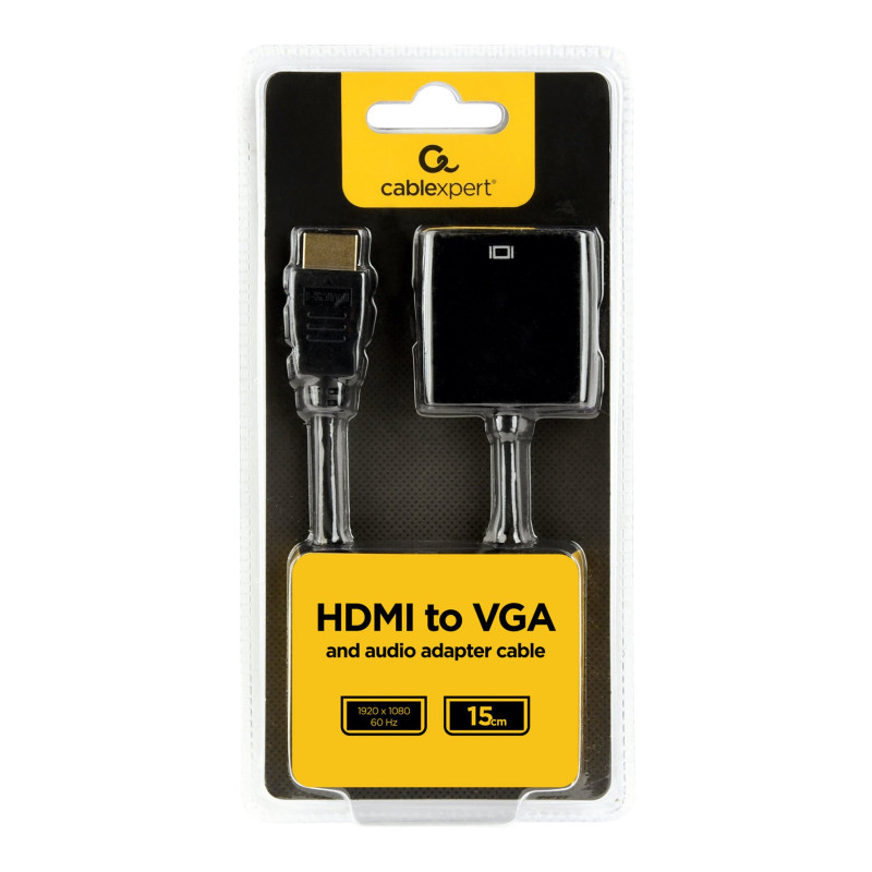 Cablexpert | HDMI uz VGA un audio adaptera kabelis