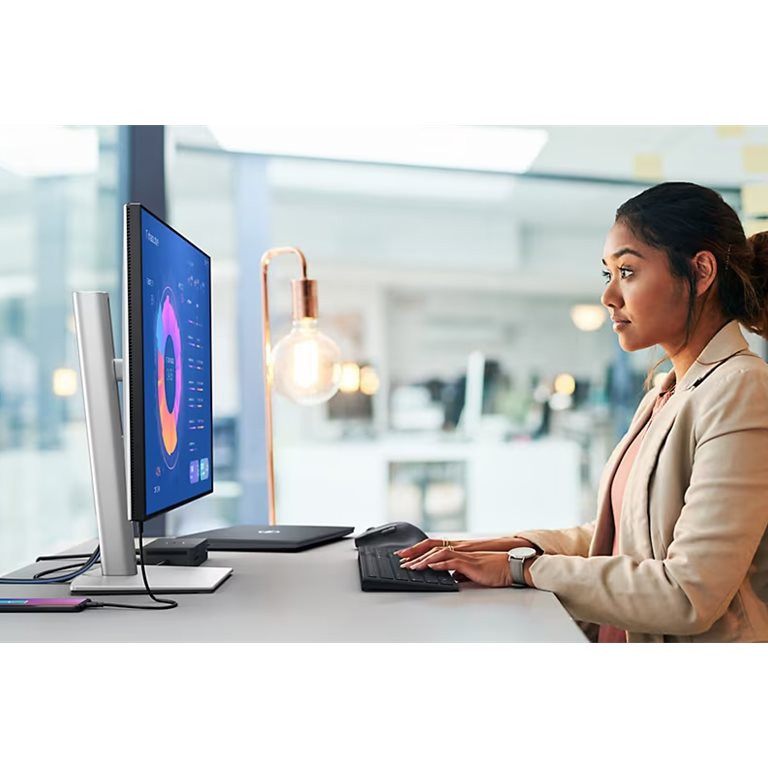 Dell | Monitors | U2724D | IPS | 16:9 | 120 Hz | 5 ms | 350 cd/m² | Sudraba