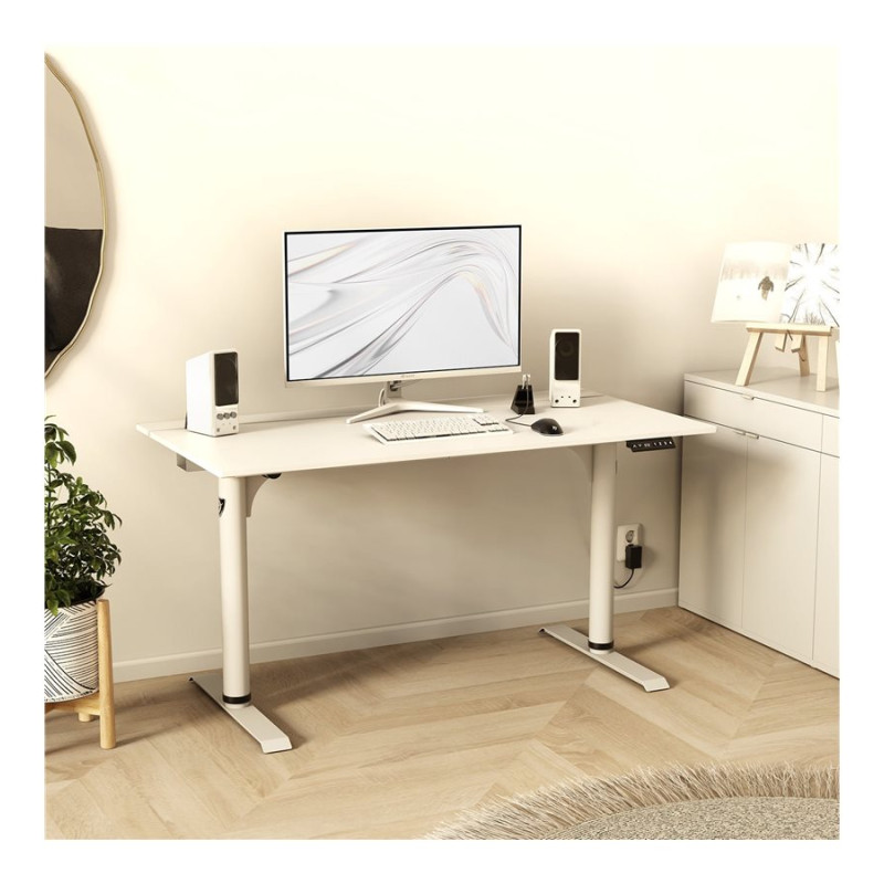 Arozzi Electric Standing Desk | Arena Nordico | White