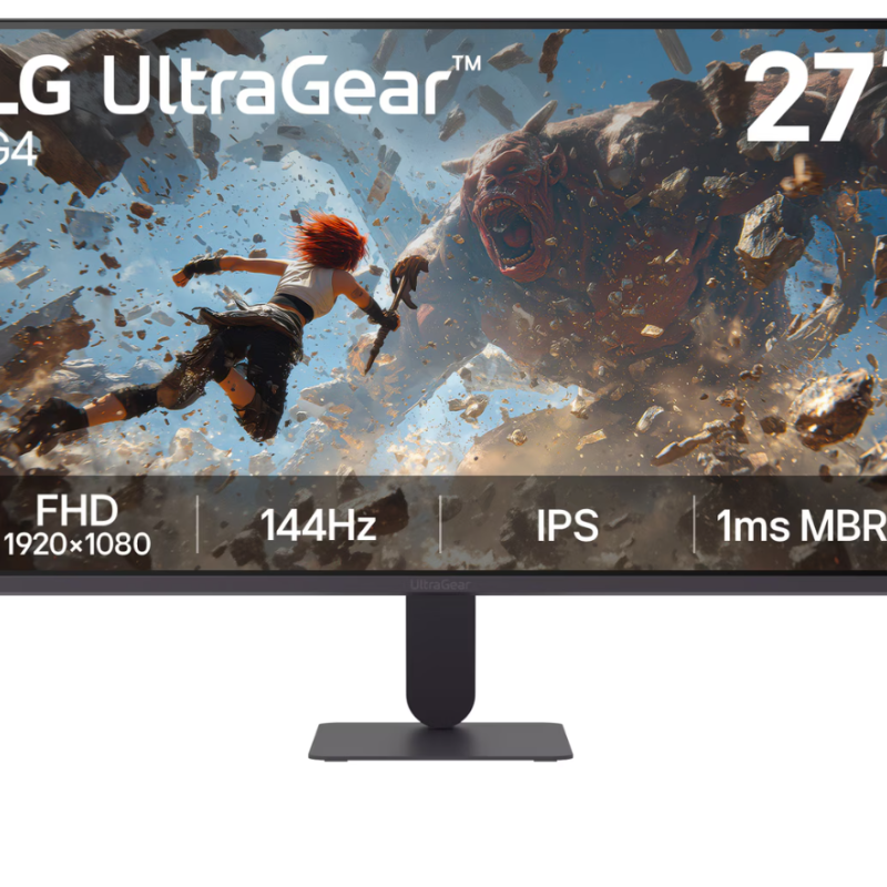 LG 27G411B-B | 27 " | IPS | FHD | 16:9 | 144 Hz | 1 ms | 1920 x 1080 pikseļi | 250 cd/m² | HDMI portu skaits 1