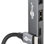 Goobay Slim 4-Port USB Hub, USB-C to USB-C/USB-A, 5 Gbit/s | 74459