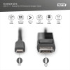 Digitus | Bi-directionāls adaptera kabelis 2 m | AK-300334-020-S | USB Type C uz DisplayPort