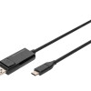 Digitus | Bi-directionāls adaptera kabelis 2 m | AK-300334-020-S | USB Type C uz DisplayPort