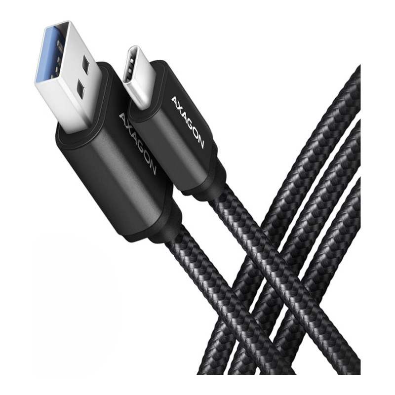 AXAGON | Data and charging USB 3.2 Gen 1 cable, 1 m | BUCM3-AM10AB | USB Type A - USB Type C