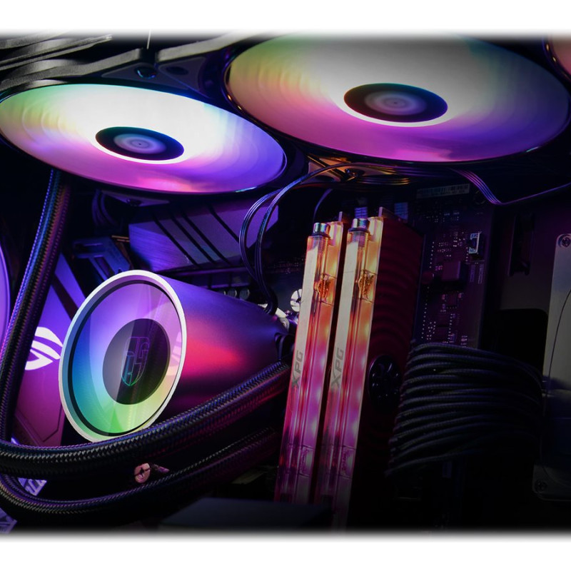 Deepcool | Šķidruma dzesētājs RGB | CASTLE 360RGB V2