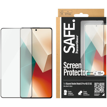 SAFE by PanzerGlass Screen Protector Xiaomi Redmi Note 13 5G | Ultra-Wide Fit | PanzerGlass