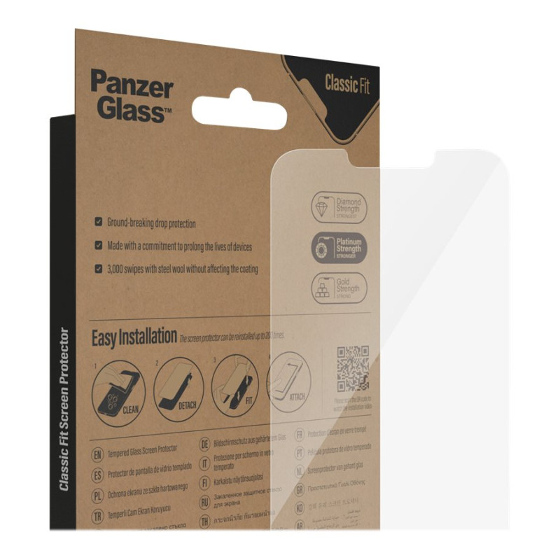 PanzerGlass | Screen protector | Apple | iPhone 14 Plus/13 Pro Max | Glass | Transparent | Classic Fit