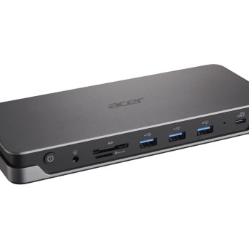 Acer USB Type-C dokstacija ar EU/CH barošanas kabeli | Acer
