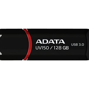 ADATA | UV150 | 128 GB | USB 3.0 | Melns