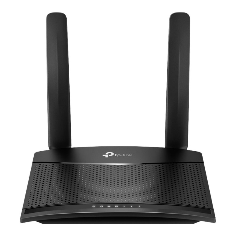TP-LINK | 4G LTE maršrutētājs | TL-MR100 | 802.11n | 300 Mbit/s | 10/100 Mbit/s | Ethernet LAN (RJ-45) porti 2 | Mesh atbalsts Nē | MU-MIMO Nē | 4G | Antenas tips 2x noņemamas ārējās antenas