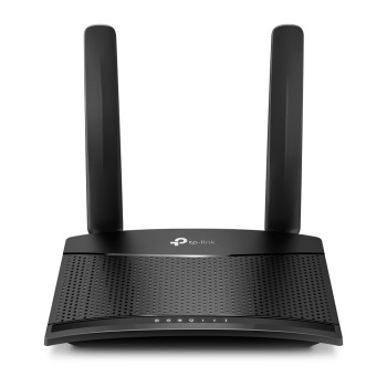 TP-LINK | 4G LTE maršrutētājs | TL-MR100 | 802.11n | 300 Mbit/s | 10/100 Mbit/s | Ethernet LAN (RJ-45) porti 2 | Mesh atbalsts Nē | MU-MIMO Nē | 4G | Antenas tips 2x noņemamas ārējās antenas