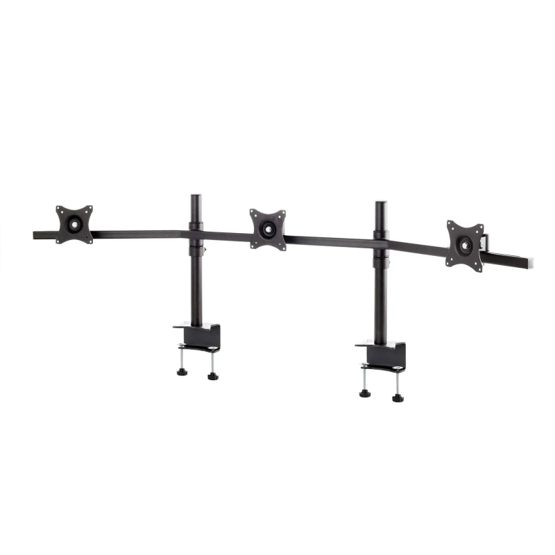 EDBAK Desk Mount | SV11 galda stiprinājums trim monitoriem | Augstuma regulēšana, slīpums | 19–27
