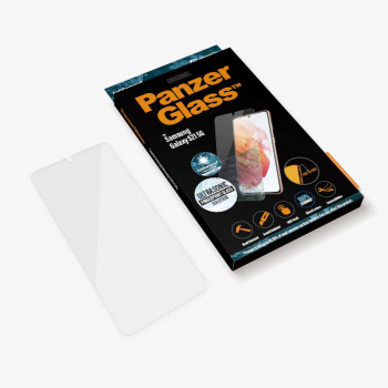 PanzerGlass | Samsung | Galaxy S21 5G | Stikls | Caurspīdīgs | Saderīgs ar maciņiem