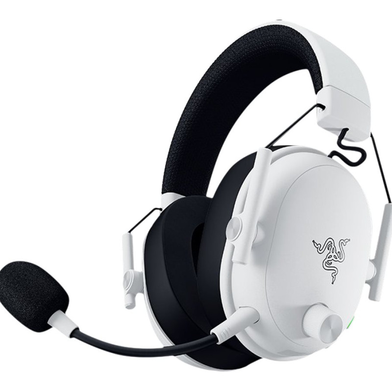 Razer | Spēļu austiņas | BlackShark V3 | Bezvadu/Vadu | Pār ausīm | Mikrofons | Balta | Bezvadu