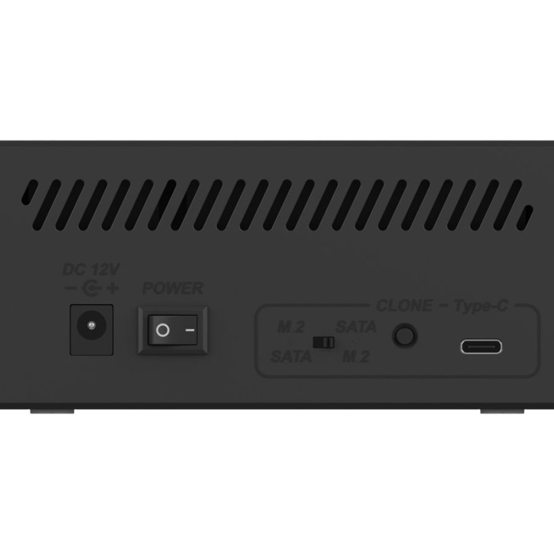 Raidsonic | Icy Box | IB-2914MSCL-C31 dokstacija un klonēšanas stacija priekš M.2 NVMe SSD un 2.5''/3.5'' SATA SSD/HDD