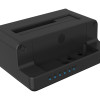 Raidsonic | Icy Box | IB-2914MSCL-C31 dokstacija un klonēšanas stacija priekš M.2 NVMe SSD un 2.5''/3.5'' SATA SSD/HDD
