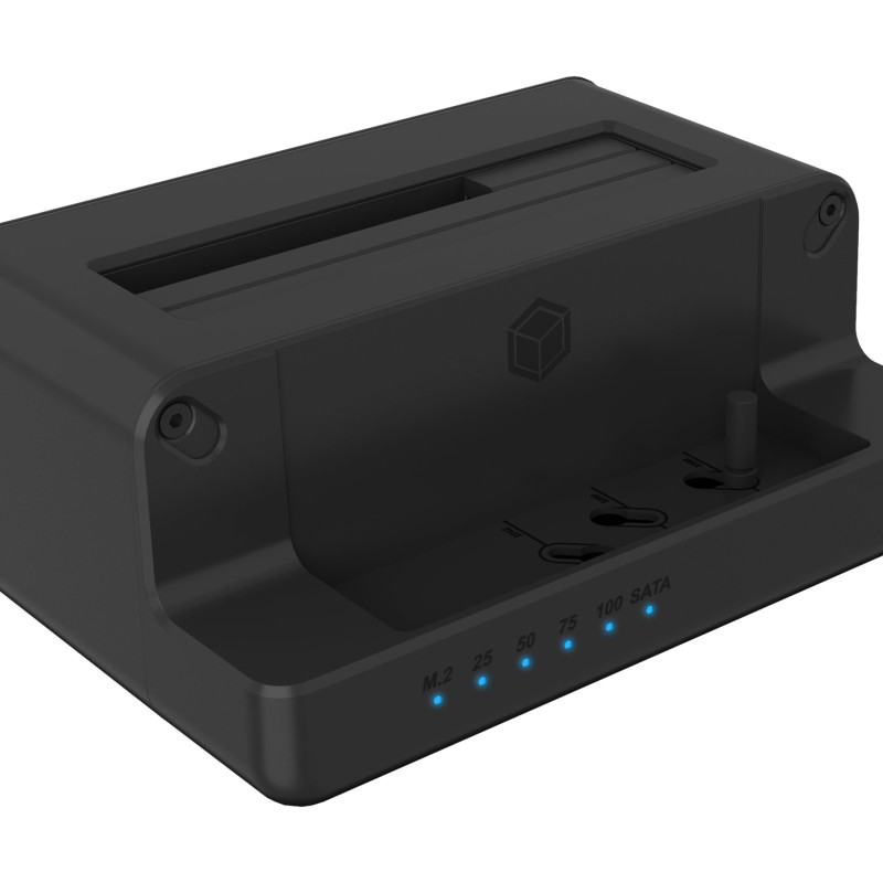 Raidsonic | Icy Box | IB-2914MSCL-C31 dokstacija un klonēšanas stacija priekš M.2 NVMe SSD un 2.5''/3.5'' SATA SSD/HDD