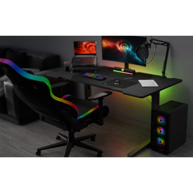 Genesis Gaming Chair | Trit 660 RGB | Melns