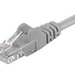 Goobay | CAT 5e komunācijas kabelis, U/UTP | Pelēks RJ45 spraudnis (8P8C) | RJ45 spraudnis (8P8C)