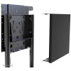 Neomounts Floor stand | NS-M1250BLACK TV trolley | Rotate, Tilt | 37-70 " | Maximum weight (capacity) 70 kg | Black