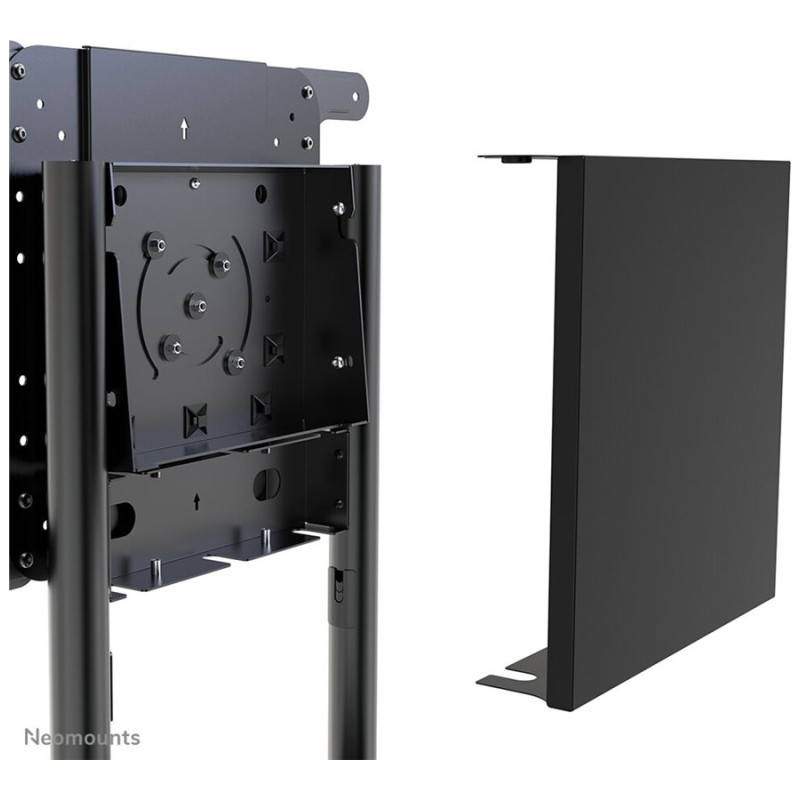 Neomounts Floor stand | NS-M1250BLACK TV trolley | Rotate, Tilt | 37-70 " | Maximum weight (capacity) 70 kg | Black