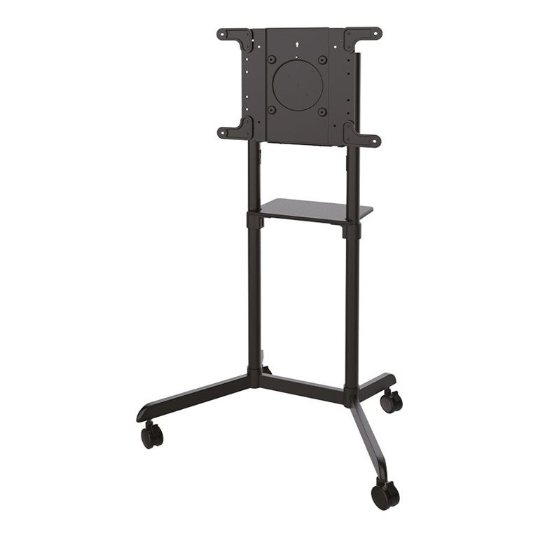 Neomounts Floor stand | NS-M1250BLACK TV trolley | Rotate, Tilt | 37-70 " | Maximum weight (capacity) 70 kg | Black