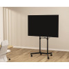 Neomounts Floor stand | NS-M1250BLACK TV trolley | Rotate, Tilt | 37-70 " | Maximum weight (capacity) 70 kg | Black