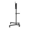 Neomounts Floor stand | NS-M1250BLACK TV trolley | Rotate, Tilt | 37-70 " | Maximum weight (capacity) 70 kg | Black
